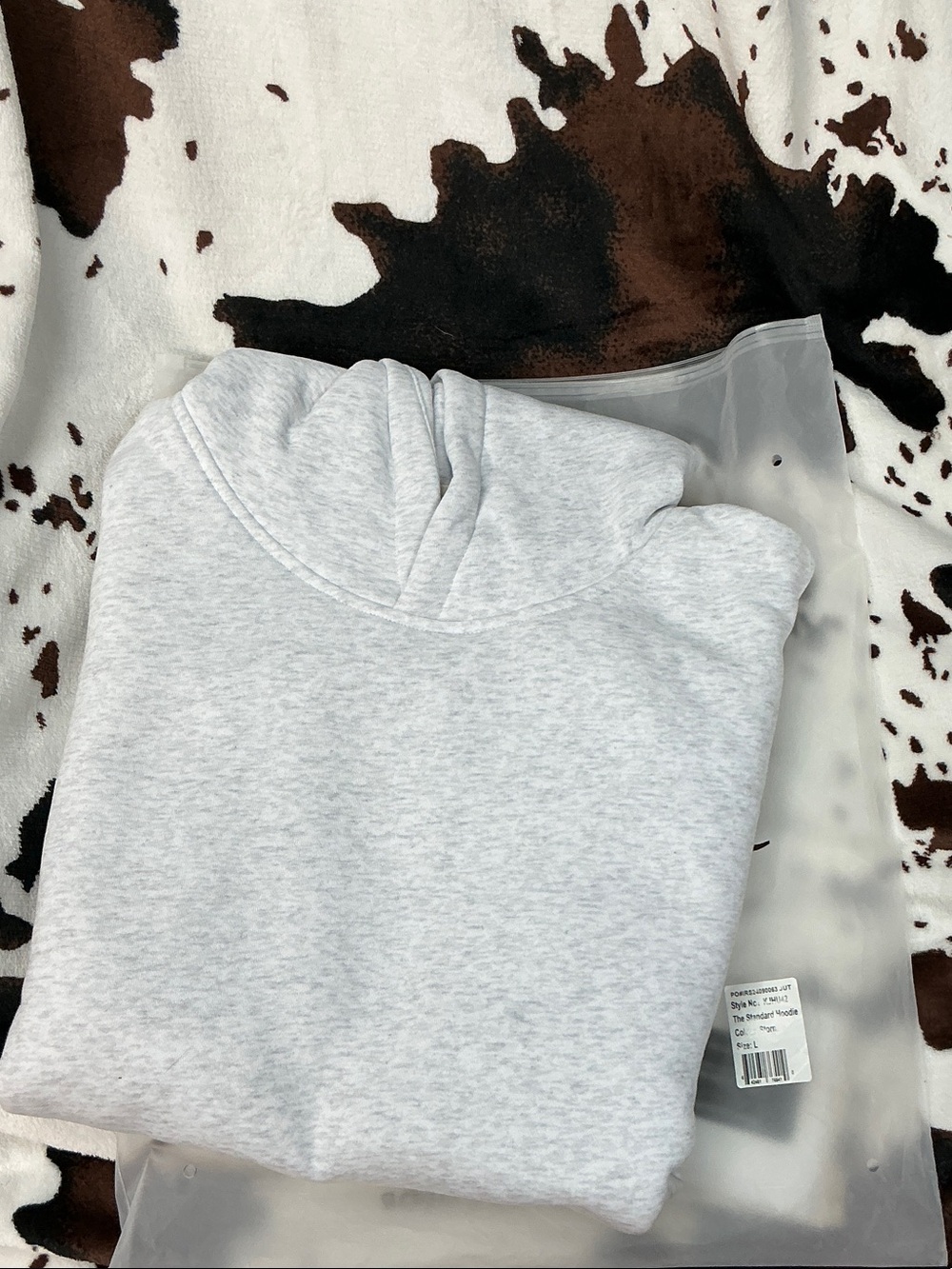 Light Gray Women's Pullover Hoodie